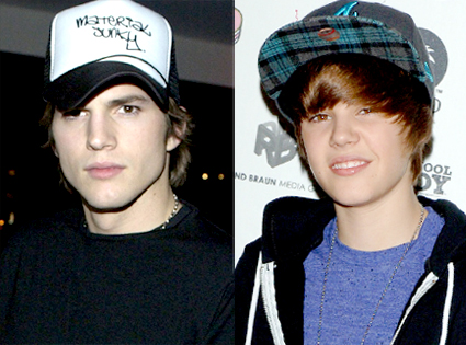 Ashton Kutcher, Justin Bieber Ashton Kutcher, Justin Bieber